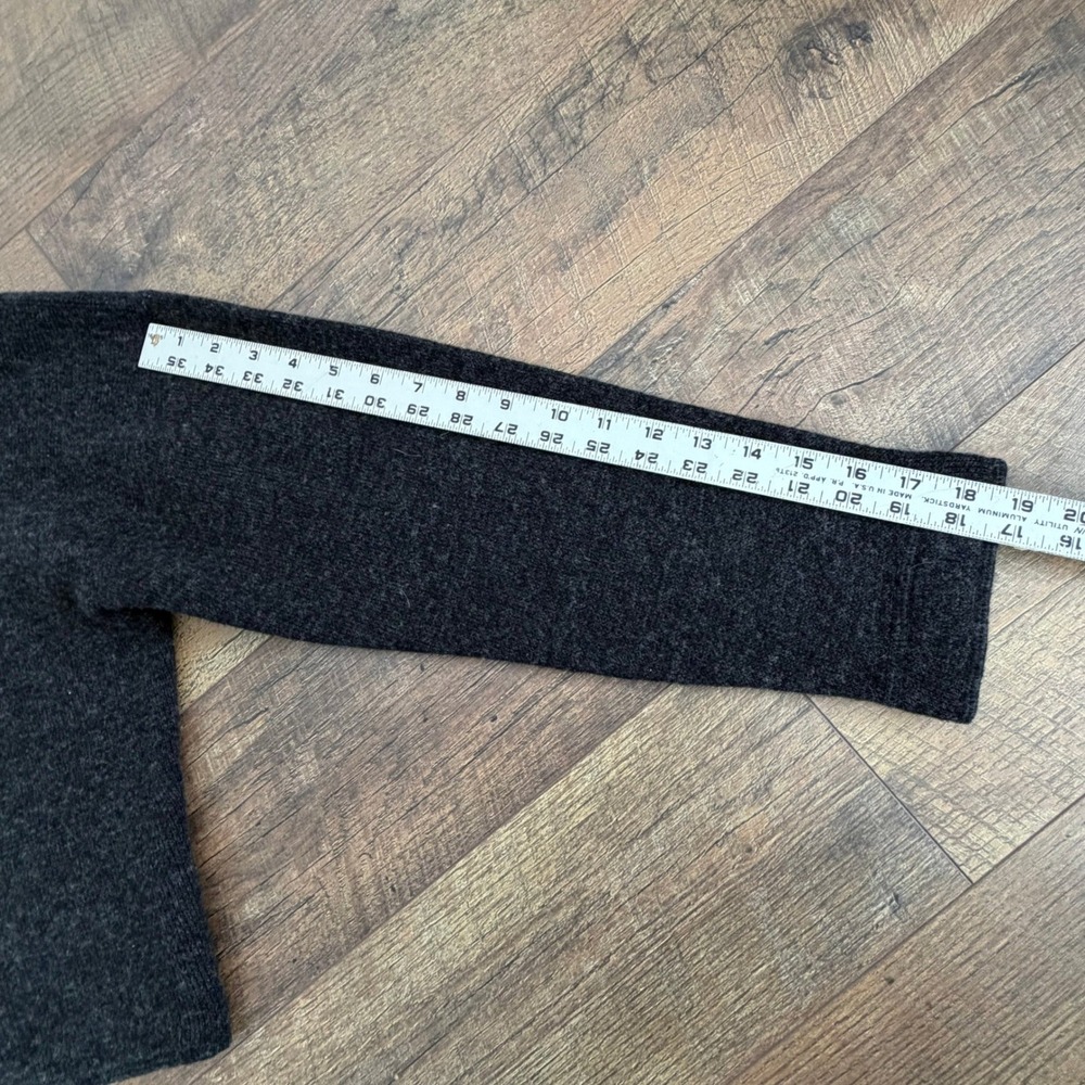 J.Crew Lambswool Blend Button Front Collared Card… - image 8